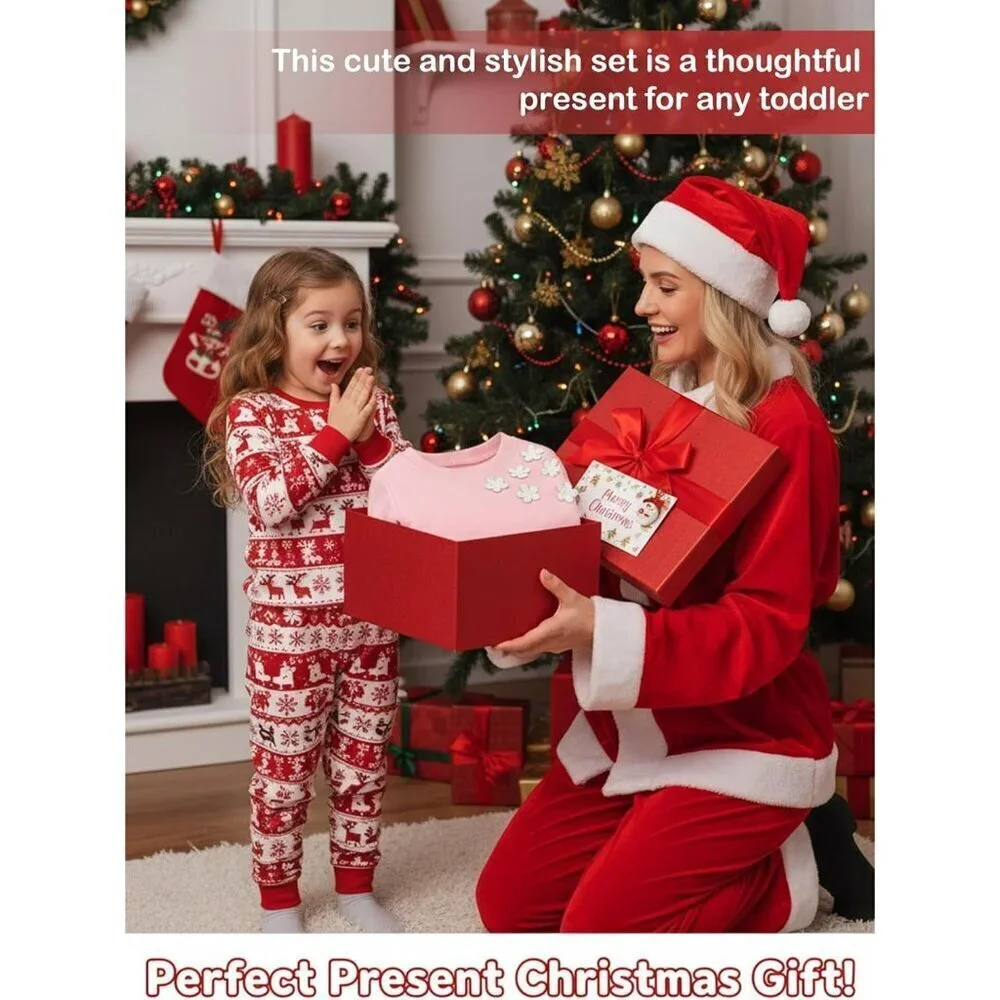 Adorable Cute Toddler Baby Girl Clothing 2pcs Outfits